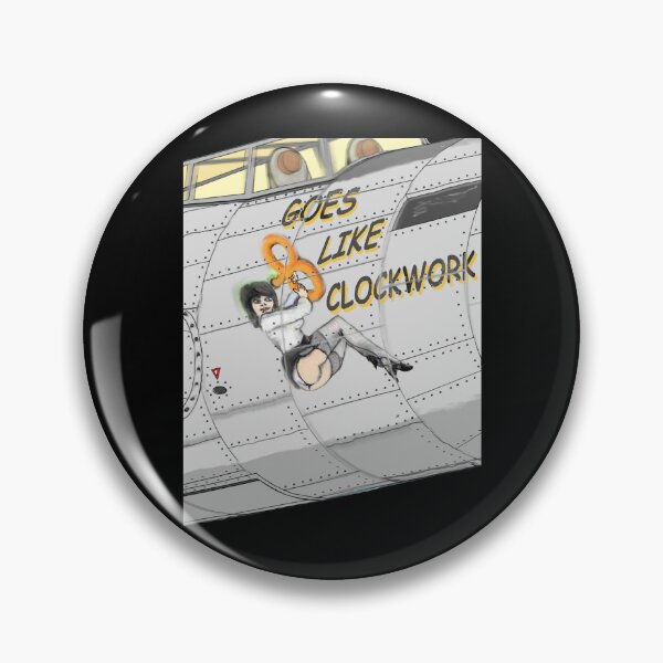 Item preview, Aircraft Nose Art Goes like clockwork designed and sold by Gonzales-Brean.