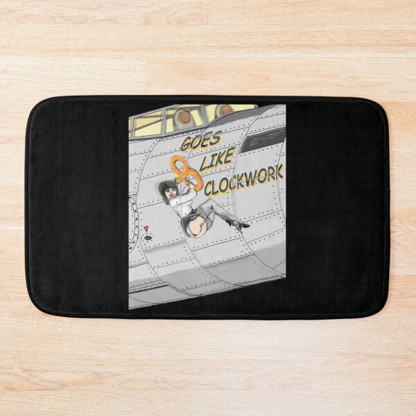 Item preview, Aircraft Nose Art Goes like clockwork designed and sold by Gonzales-Brean.