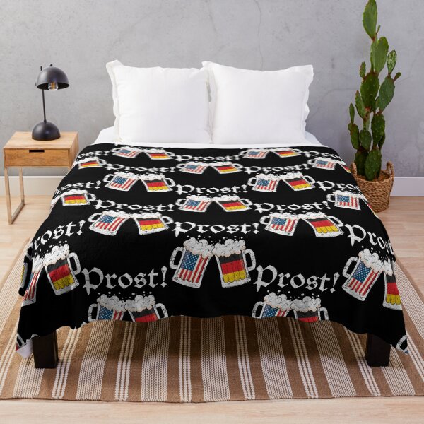 Artikelvorschau, Oktoberfest 2022 American German Flag Beer Prost entworfen und verkauft von LizaBallinger.