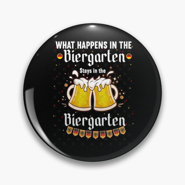 Item preview, What Happens in the Biergarten stays in the Biergarten  designed and sold by LizaBallinger.