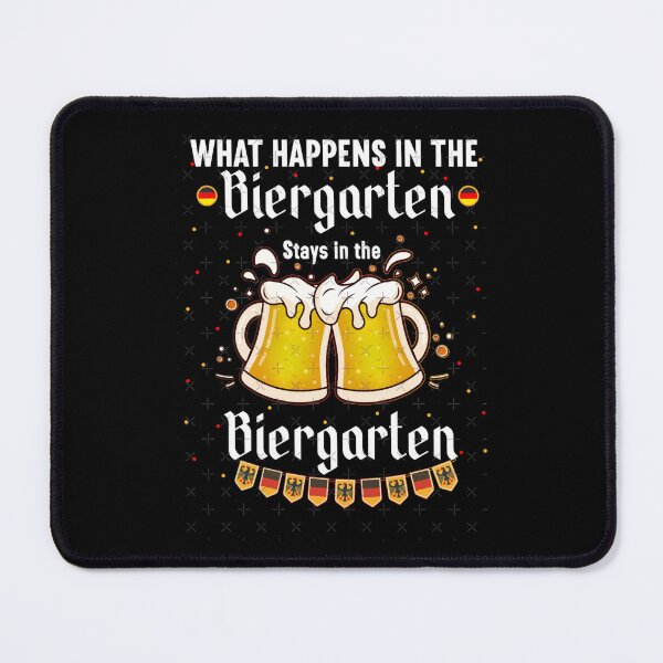 Item preview, What Happens in the Biergarten stays in the Biergarten  designed and sold by LizaBallinger.