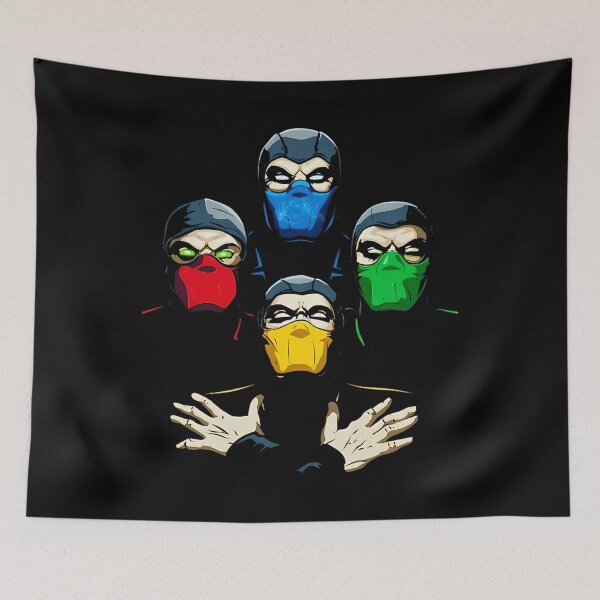 Item preview, Mortal Kombat The Four Legendary Ninjas designed and sold by GarlicLimeFas.
