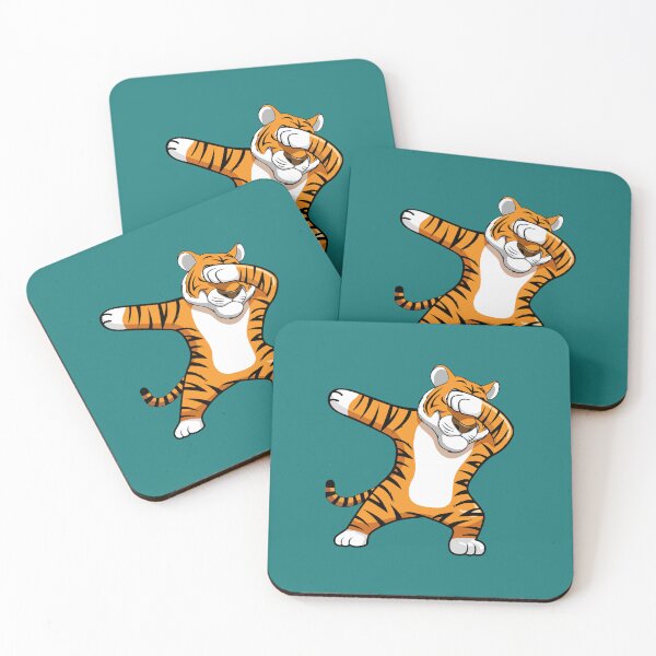 Item preview, Dabbing Tiger Football Mascot designed and sold by nhanhkhonghetso.