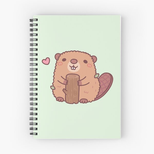 Item preview, Cute Beaver Holding A Piece Of Wood designed and sold by rustydoodle.
