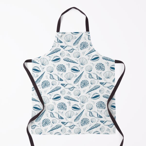 Item preview, Blue Seashell Nautical Coast Beach designed and sold by ZoeChapman.