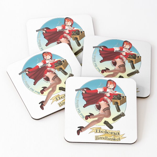 Item preview, Helena Handbasket - Red Hot Riding Hood designed and sold by Gonzales-Brean.