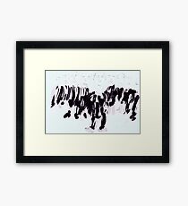 All Singing, All Dancing! Framed Print