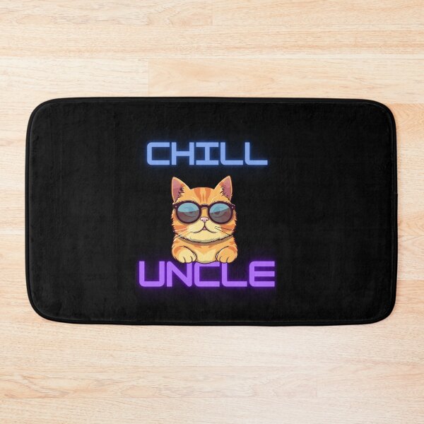 Item preview, CHILL UNCLE CAT designed and sold by CuteCatsCoffee.