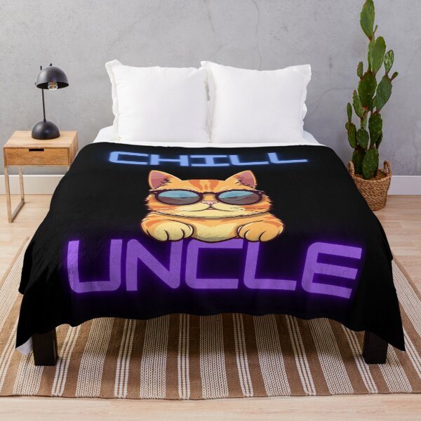Artikelvorschau, CHILL UNCLE CAT  entworfen und verkauft von CuteCatsCoffee.