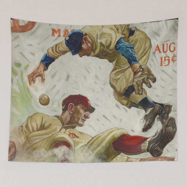 Item preview, Vintage Baseball Magazine Cover designed and sold by Tetsuya-Yui.