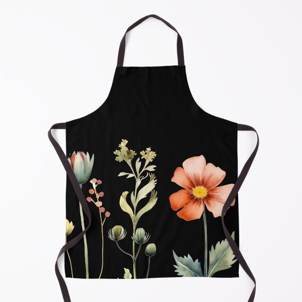 Item preview, Colorful Watercolor Wild Floral Flowers Field designed and sold by EnigmaStitcher.