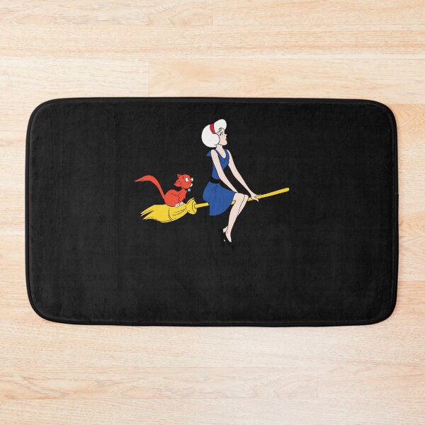 Item preview, Sabrina on flying broom designed and sold by BenjaminNix.
