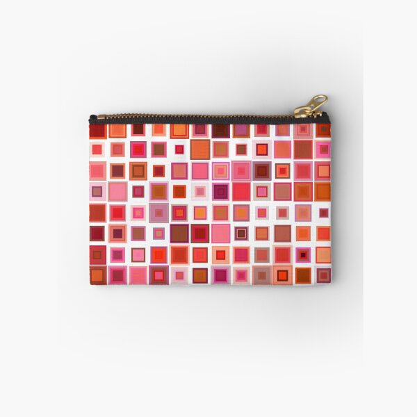 Item preview, Red Colors Square Pattern / RoYuMi designed and sold by royumi.