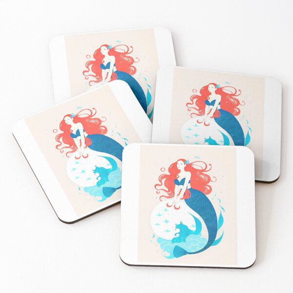 Item preview, Redhead Mermaid designed and sold by createinpixels.