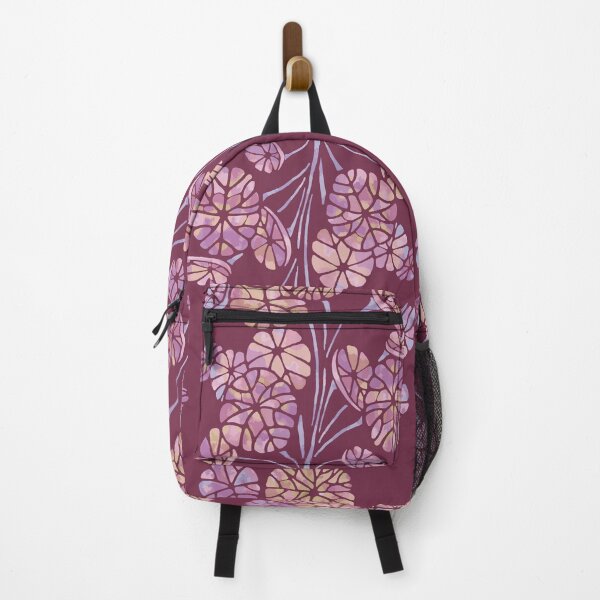 Item preview, Watercolor Stephania Erecta leaves [plum-red] designed and sold by Aia UENO design.
