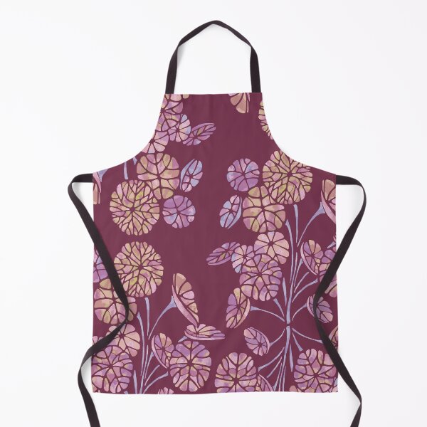Item preview, Watercolor Stephania Erecta leaves [plum-red] designed and sold by Aia UENO design.