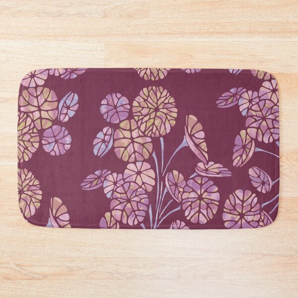 Item preview, Watercolor Stephania Erecta leaves [plum-red] designed and sold by Aia UENO design.