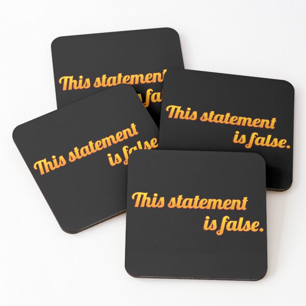 Item preview, This statement is false. designed and sold by Happy critter co..