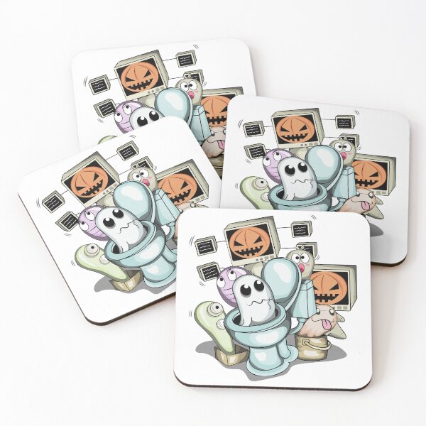 Item preview, TV man halloween 2, ghost friend designed and sold by anurak2516.