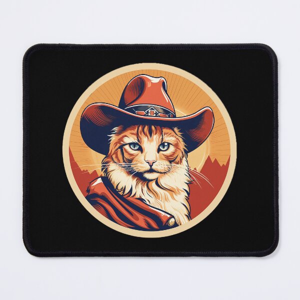 Item preview, Cute cowboy cat designed and sold by SameeraDammeyer.