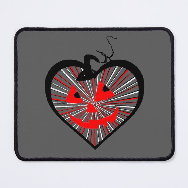 Item preview, Happy Hallowin Party heart Halloween day red pumpkin pixel art designed and sold by 4rpixs.