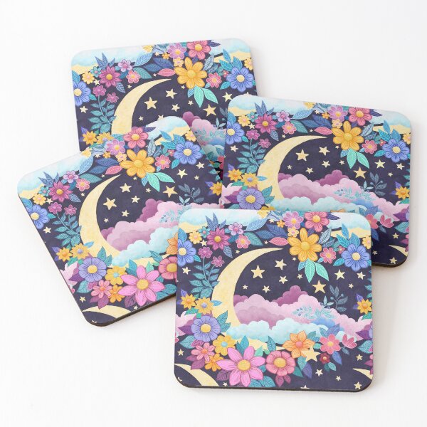 Item preview, Dreamy Moon Floral  designed and sold by micklyn.
