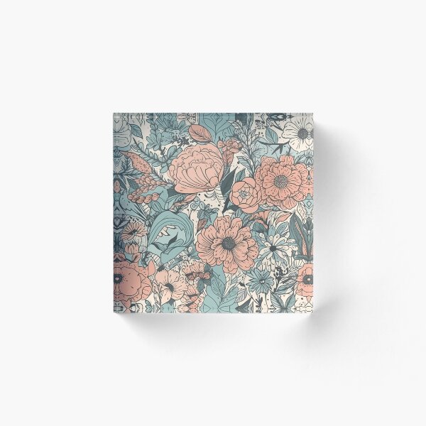Item preview, Retro Floral  designed and sold by The Hobbyist Vancouver.