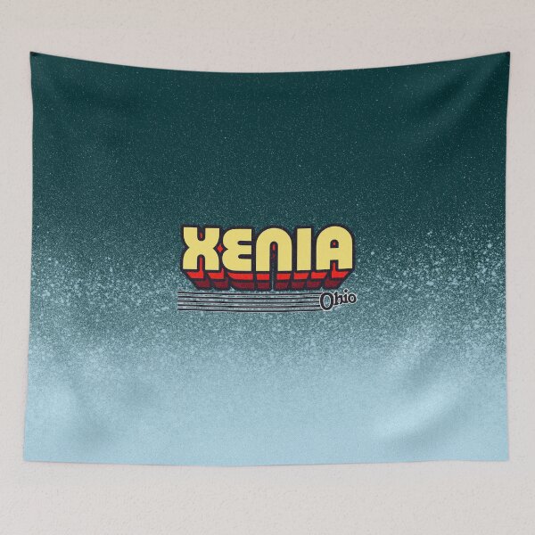 Item preview, Xenia, Ohio | Retro Stripes designed and sold by retroready.
