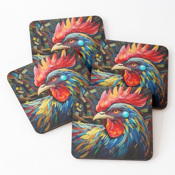 Item preview, Thai fighting cock 003 designed and sold by Taninut-Shop.