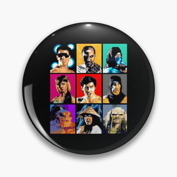 Item preview, Mortal Kombat Genesis Character Portraits designed and sold by Designercrawfo.