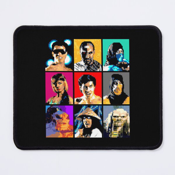 Item preview, Mortal Kombat Genesis Character Portraits designed and sold by Designercrawfo.
