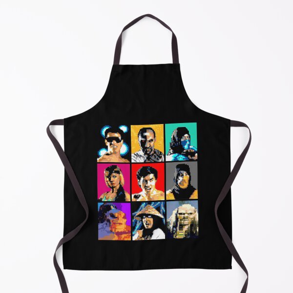 Item preview, Mortal Kombat Genesis Character Portraits designed and sold by Designercrawfo.