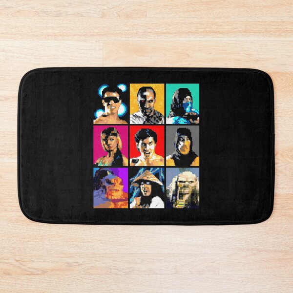 Item preview, Mortal Kombat Genesis Character Portraits designed and sold by Designercrawfo.