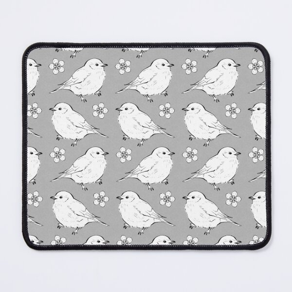 Item preview, Bird Deco - Fog, Snow, Coal designed and sold by Irene Estelle.