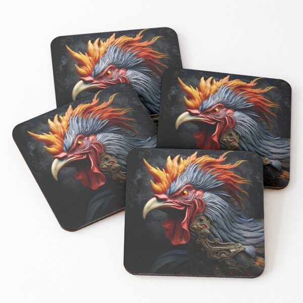 Item preview, Thai fighting cock 005 designed and sold by Taninut-Shop.