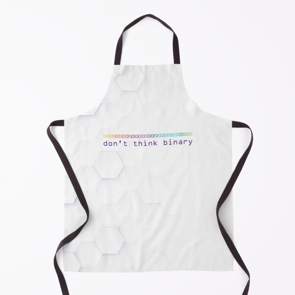 Item preview, Don't Think Binary ▶ designed and sold by Lunaworx.