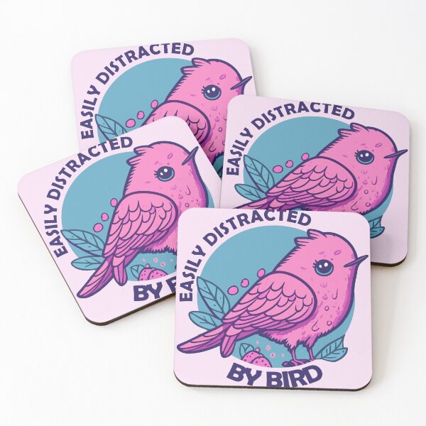 Item preview, Easily Distracted: Essential for Bird Enthusiasts designed and sold by ngness.