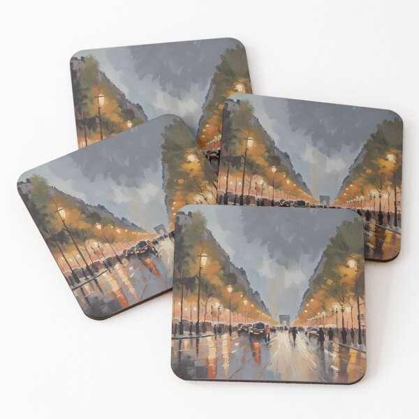 Item preview, Paris painting of Champs Elysees  designed and sold by JackFreestone.