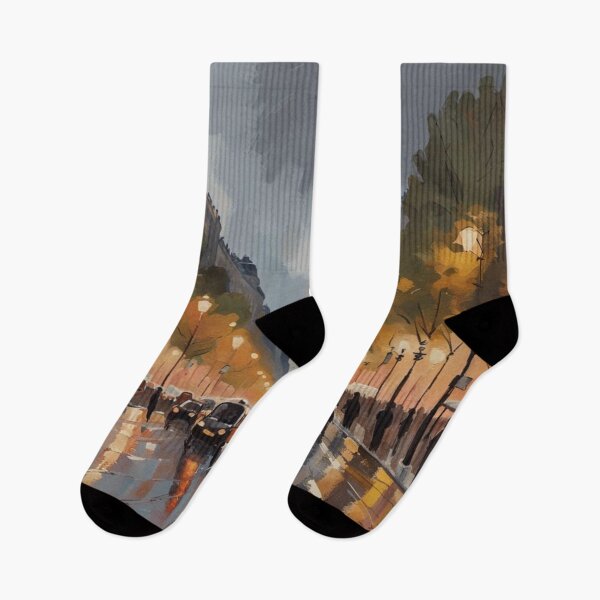 Item preview, Paris painting of Champs Elysees  designed and sold by JackFreestone.