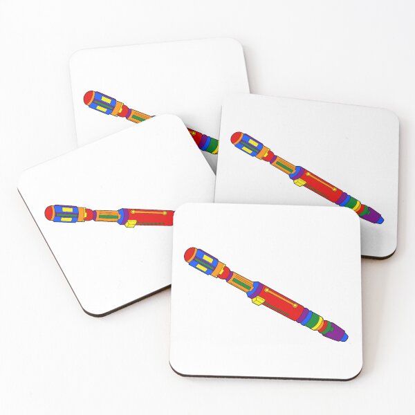 Item preview, pride sonic screwdriver (rainbow flag) designed and sold by scurt-scurt.