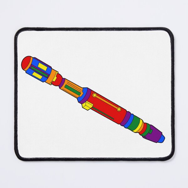 Item preview, pride sonic screwdriver (rainbow flag) designed and sold by scurt-scurt.