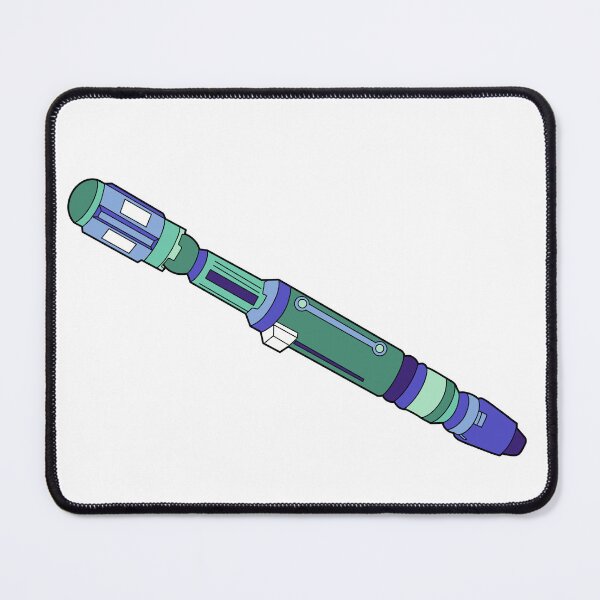 Item preview, gay pride sonic screwdriver (mlm flag) designed and sold by scurt-scurt.