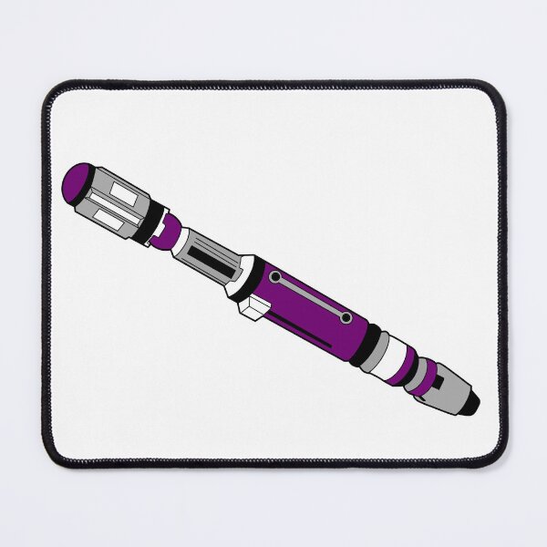 Item preview, ace pride sonic screwdriver (ace flag) designed and sold by scurt-scurt.
