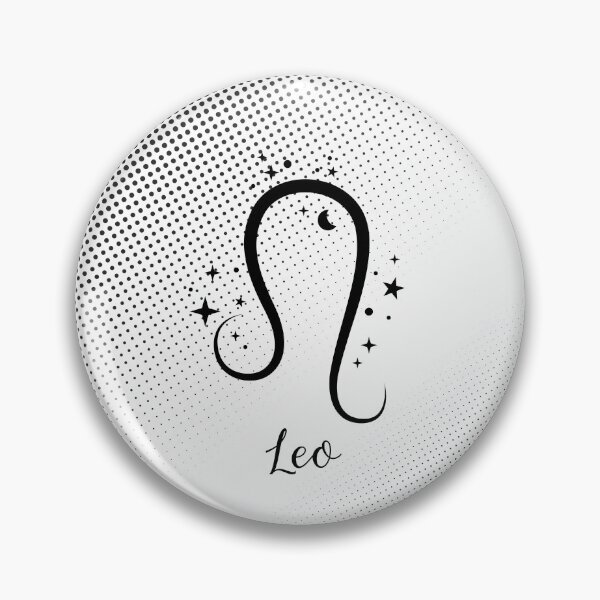 Item preview, Leo Astrología símbolo del zodíaco negro designed and sold by FAFiloArtist.