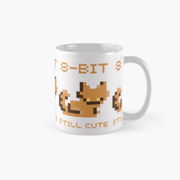 Item preview, 8-bit still cute designed and sold by CuteCatsCoffee.