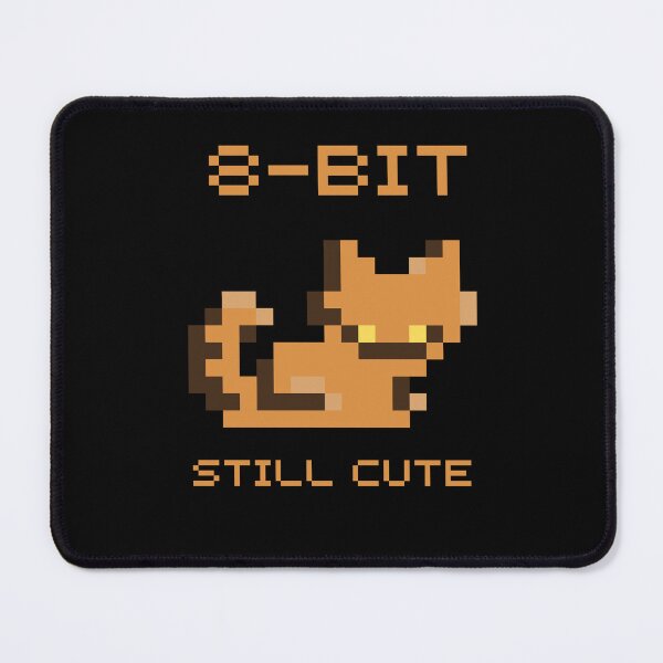 Item preview, 8-bit still cute designed and sold by CuteCatsCoffee.