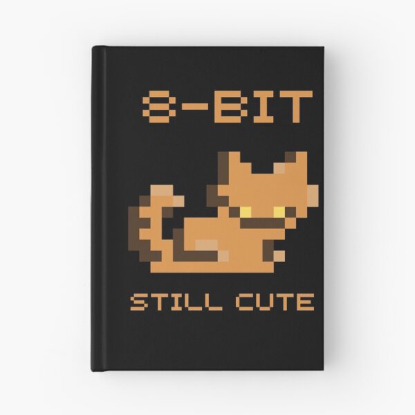 Item preview, 8-bit still cute designed and sold by CuteCatsCoffee.