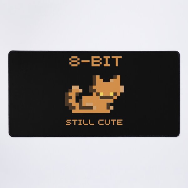 Item preview, 8-bit still cute designed and sold by CuteCatsCoffee.