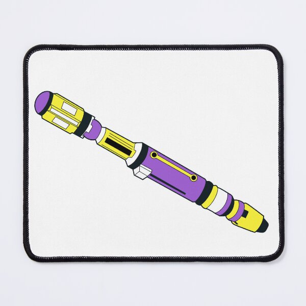 Item preview, non-binary pride sonic screwdriver designed and sold by scurt-scurt.