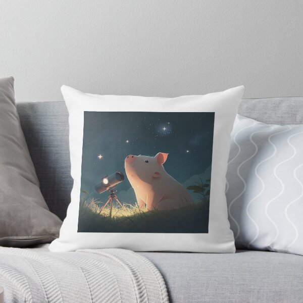 Item preview, Stargazing Piggy designed and sold by Wallbreaker Pig.
